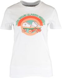 La Petite Francaise Roller Disco T Shirt - White