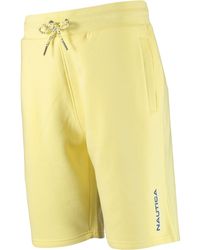 Nautica Stratocast 2 Fleece Shorts - Yellow