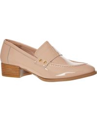 Minelli Nude Teddy Loafers - Pink