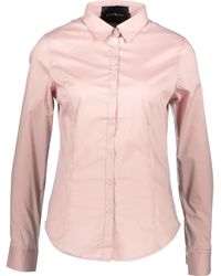 RICHMOND Long Sleeve Blouse - Pink