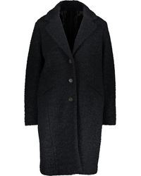 TK Maxx Wool Blend Overcoat - Black