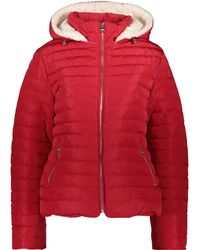 TK Maxx Bright Padded Coat - Red