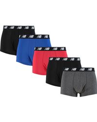 TK Maxx Five Pack Ed Jersey Boxers - Multicolour