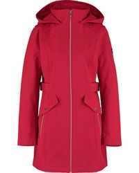 TK Maxx Belted Waist Mac - Red