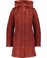 TK Maxx Longline Padded Coat - Orange