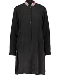 TK Maxx Embellished Coat - Black
