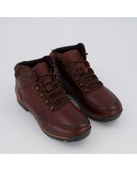 Red Tape Wood Leather Drake Walking Boots - Brown