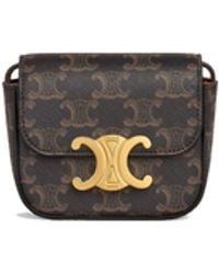 Celine - Mini Claude Triomphe Crossbody - Lyst