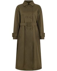 Herno - Cotton Trench Coat - Lyst
