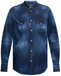 DSquared² - Camicia di jeans - Lyst