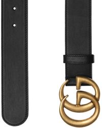 Gucci - Gg Marmont 2015 Re-Edition Wide Belt - Lyst