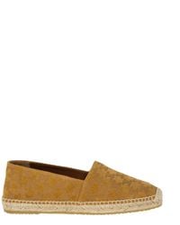 Celine - Taillat Triomphe Suede Espadrilles - Lyst