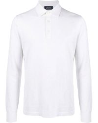 Herno - Long Sleeve Polo Shirt - Lyst