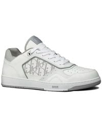 Dior - Oblique Leder -Turnschuhe - Lyst