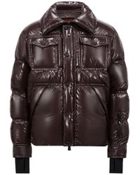 Moncler - Grenoble Glossy Ski Down Jacket - Lyst