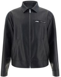 Prada - Leather Jackets - Lyst