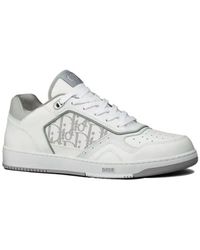 Dior - Oblique Leder -Turnschuhe - Lyst