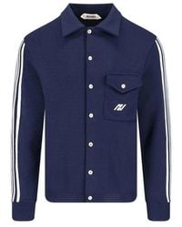 Autry - Side Stripe Cardigan - Lyst