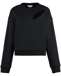 McQueen - Cotton Sweatshirt - Lyst