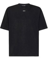Off-White c/o Virgil Abloh - S. Matthew Skate Logo-Print T-Shirt - Lyst
