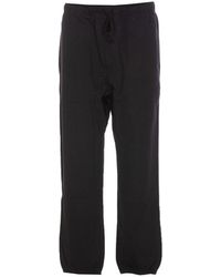 Y-3 - Cotton Sweatpants With Satin Logo Detail - Lyst