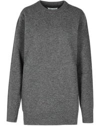 Maison Margiela - Light Wool Sweater With Classic Round Neck - Lyst