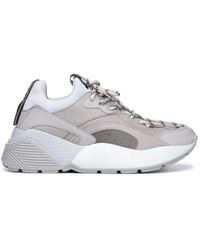 Stella McCartney - Eclypse Alter Faux Suede Sneakers - Lyst