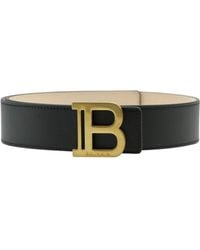 Balmain - Leather Belt - Lyst