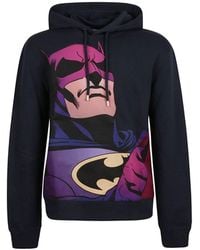 Lanvin - Printed Hooded Sweatshirt - Lyst