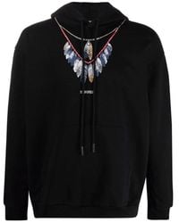 Marcelo Burlon - Felpa con stampa collana di piume - Lyst