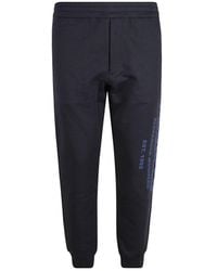 McQueen - Cotton Logo Sweatpants - Lyst
