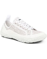 Dior - Low Top Jacquard Sneakers - Lyst