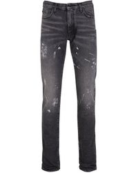Off-White c/o Virgil Abloh Skinny Denim Jeans - Blau