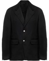 Prada - Cotton Jacket - Lyst