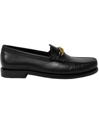 Celine - Leather Loafers - Lyst