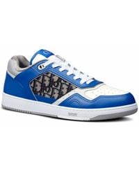 Dior - Oblique Leder -Turnschuhe - Lyst