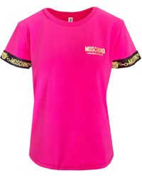 Moschino Moschino Unterwäsche Logo T-Shirt - Pink