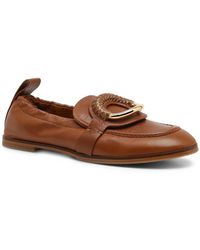 See By Chloé Erine Leather Loafers in Black | Lyst See By Chloé Erine Leather Loafers in Black | Lyst