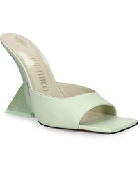 The Attico - Cheope 105 Leather Sandals - Lyst