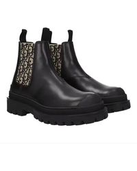 Dior - Oblique Chelsea -Stiefel - Lyst
