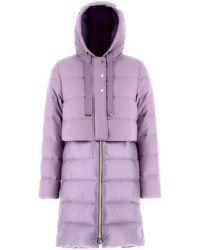 Herno - Wool Down Coat - Lyst