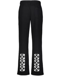 Off-White c/o Virgil Abloh - Cotton Track Pants - Lyst