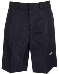 Valentino - Flower Embroidery Bermuda Shorts - Lyst