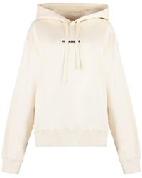 Jil Sander - Cotton Hooded Sweatshirt - Lyst