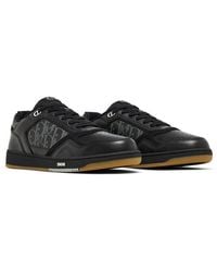 Dior - Oblique Leder -Turnschuhe - Lyst