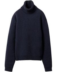 Miu Miu - Blue Cashmere Turtleneck - Lyst
