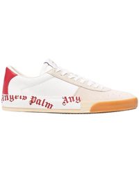 Palm Angels - Sneakers in pelle con logo - Lyst