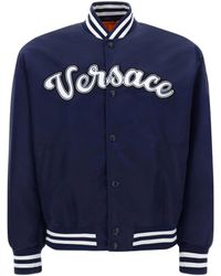 Versace - Giacca bomber - Lyst