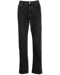 Ambush - Jeans slim denim neri ss22 - Lyst