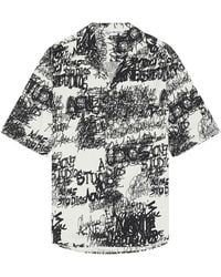 Acne Studios - Printed Button-Up Shirt - Lyst